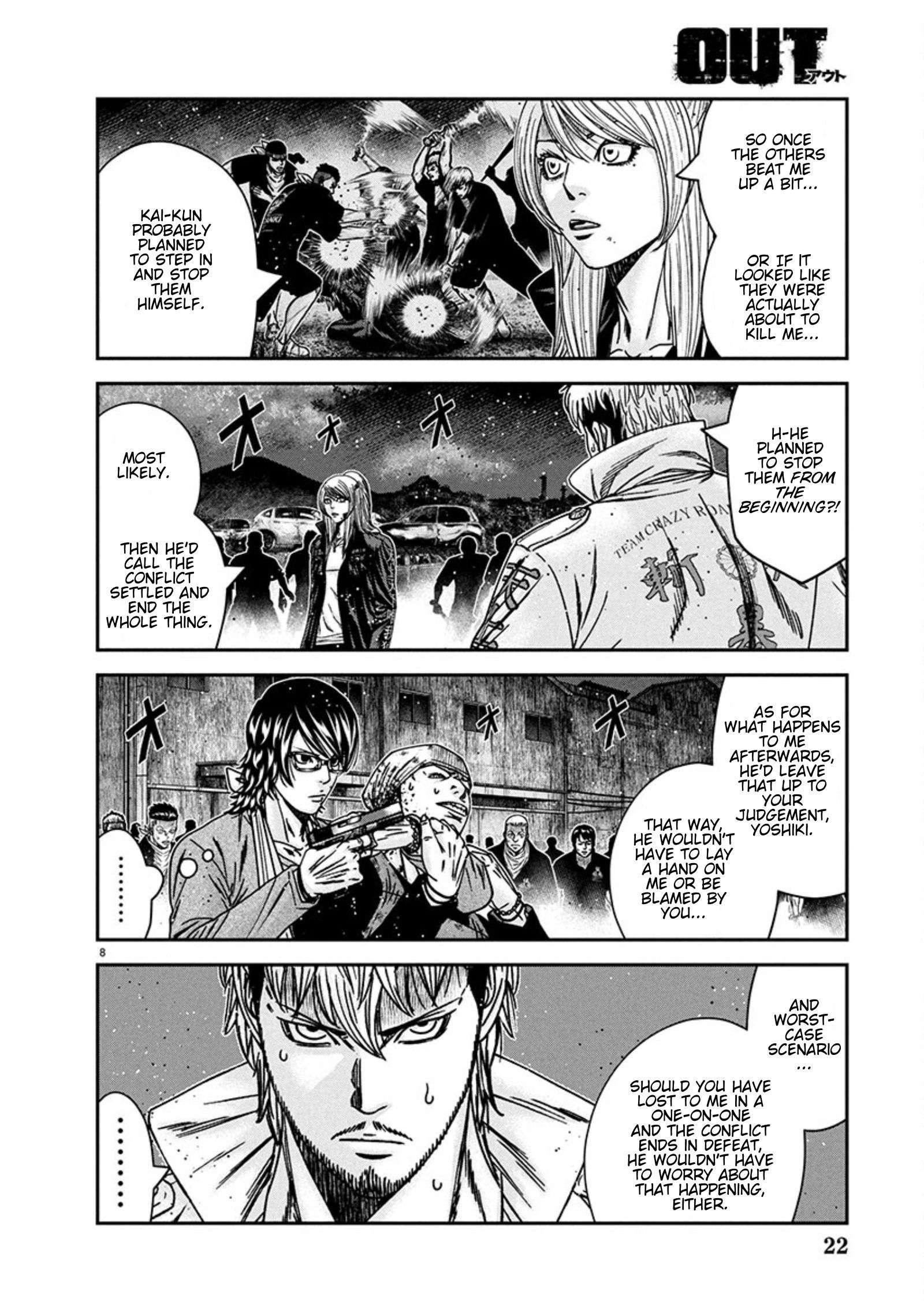 Out (Makoto Mizuta) Chapter 255 8
